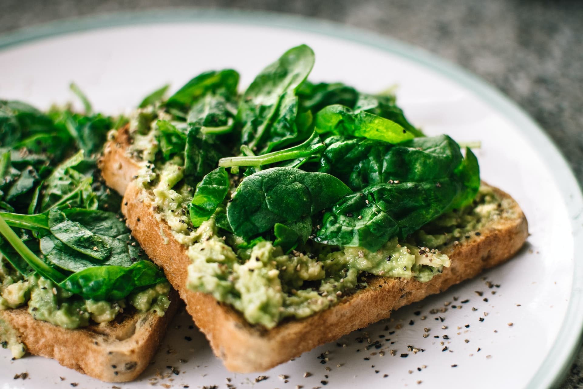 A healthy avocado toast part of the Leesa lifestyle