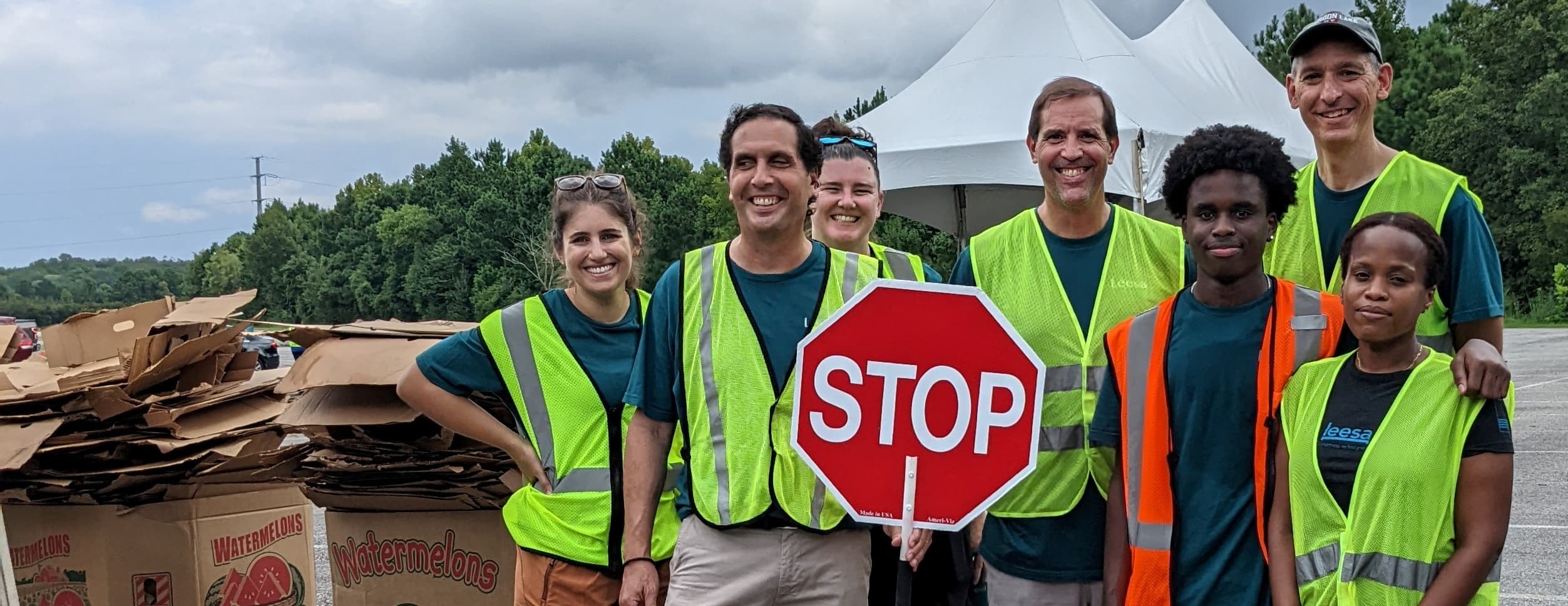 Team Leesa Volunteers